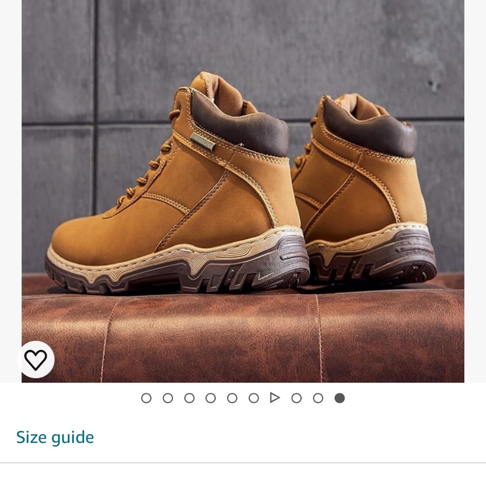 Waterproof hiking boots. Worn twice. - Picture 10 of 10